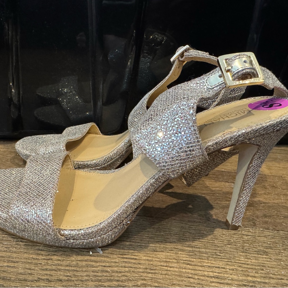 Michael Kors glitter pumps